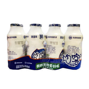 均客饮料 发酵型乳饮料95mlX4