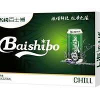 啤酒 上海百士博 灌装 正面