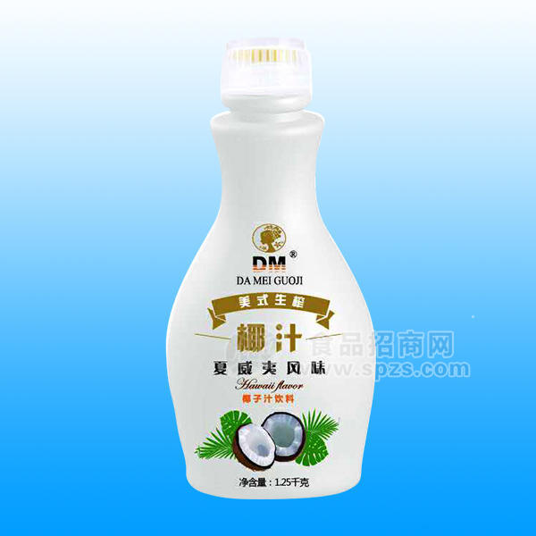 DM美式生榨椰汁 夏威夷風(fēng)味 椰子汁飲料 乳飲料1.25kg