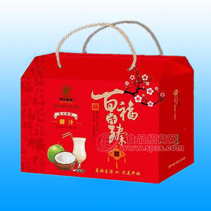 美式鲜榨椰汁 植物蛋白饮料 礼盒