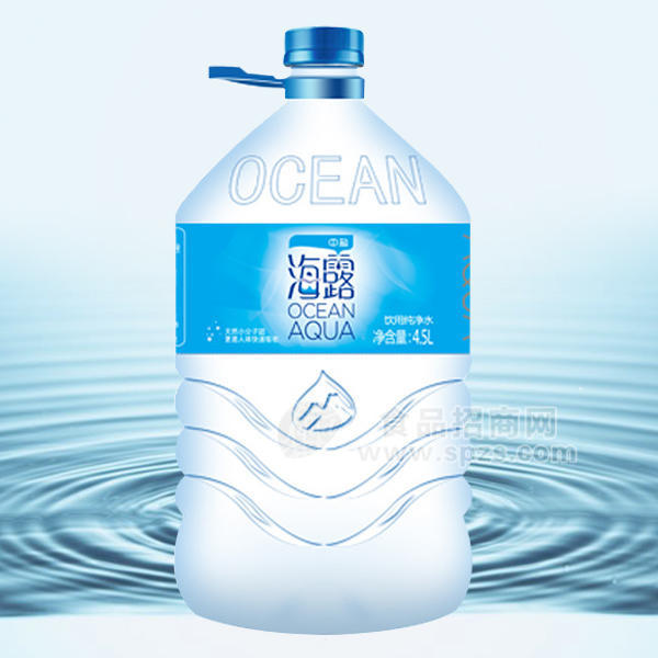 中盐海露 大瓶饮用水全国招商4.5L