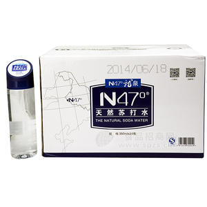 N47度 天然蘇打水350mlx24瓶