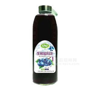 生榨蓝莓汁 果汁饮料 418ml