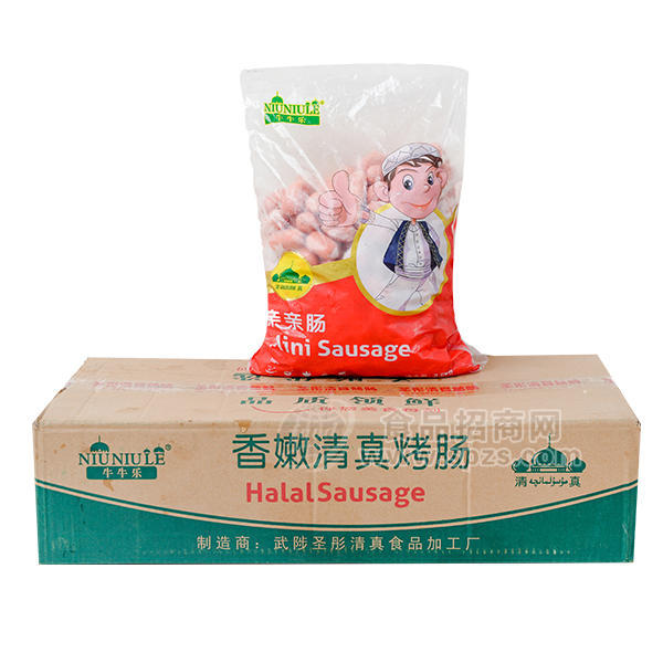 ·牛牛乐香嫩清真烤肠 