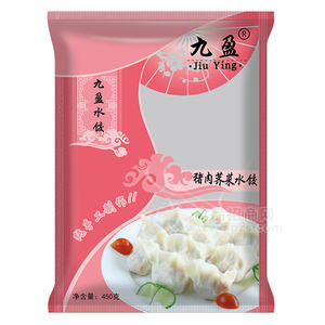 九盈水饺 猪肉荠菜水饺450g