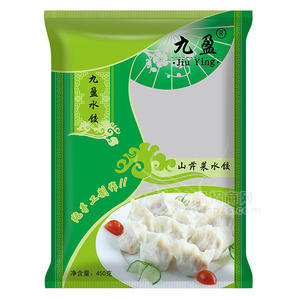 九盈水饺 山芹菜水饺450g