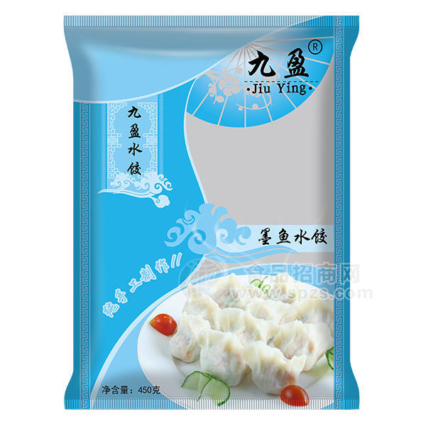 九盈水饺 墨鱼水饺450g