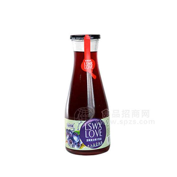 野生蓝莓汁果汁饮料1.5L