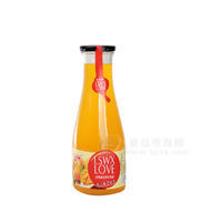 生榨芒果汁饮料瓶1.5L