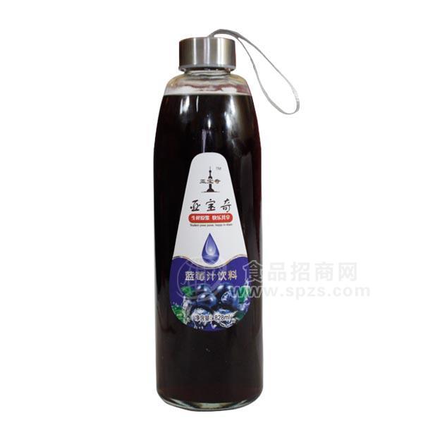 ·亚宝奇 蓝莓汁饮料828ml 
