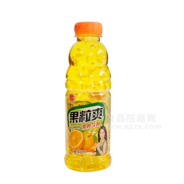 ·优贝源 果粒爽果肉饮料 600ml 