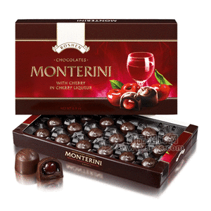 如胜蒙特里尼樱桃伏特巧克力礼盒招商