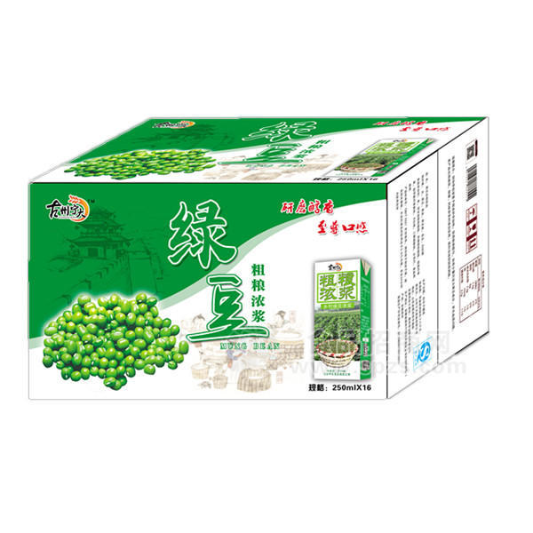 古州寧大 粗糧綠豆?jié)鉂{ 250mlx16