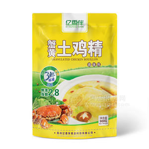 億香伴蟹黃土雞精調(diào)味料900g