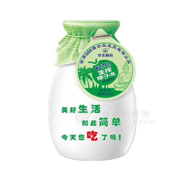 ·山果果生榨椰子冻 酸奶味乳饮品 