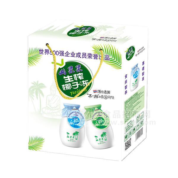 ·山果果生榨椰子冻 乳饮品 