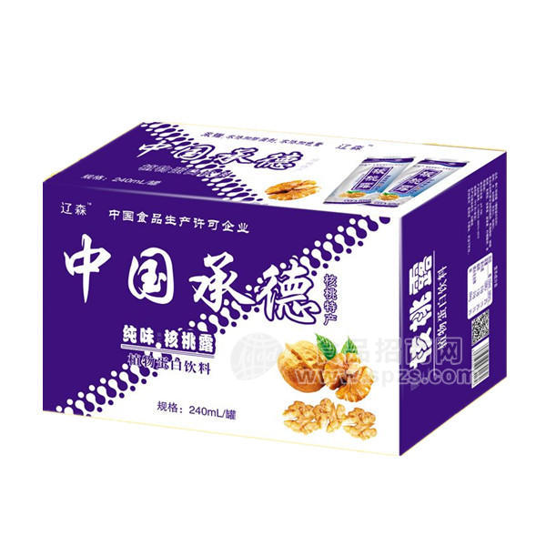 ·核桃露植物蛋白饮料-240ml 