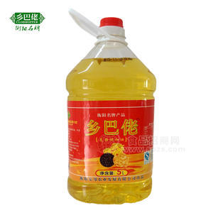 乡巴佬菜籽调和油