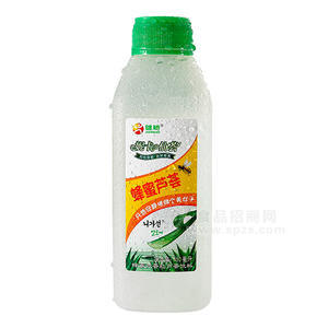 健桥妮卡仙荟蜂蜜芦荟饮料 芦荟果汁450mL