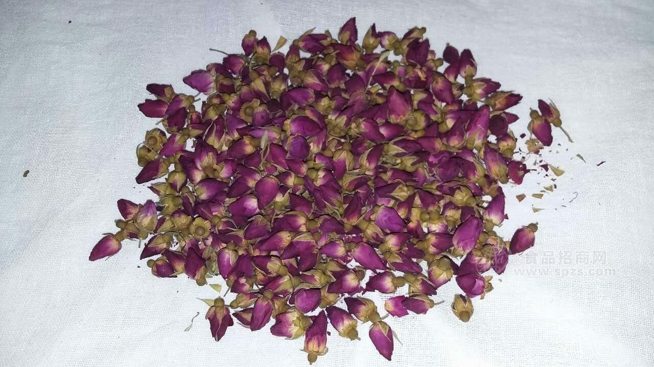 玫瑰花茶 天然紫色 甘肅苦水縣產(chǎn)玫瑰花蕾茶 無(wú)硫 散茶或帶包裝