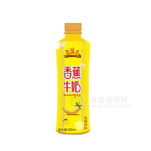 多盈養(yǎng)乳飲料 香蕉牛奶乳味飲料 500ml