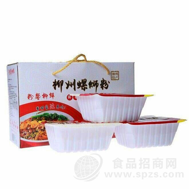 粉馨鲜盒装螺蛳粉 相约天下人 方便食品 休闲食品210gx6