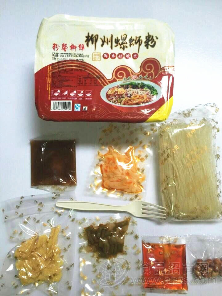 粉馨鲜盒装螺蛳粉 相约天下人 方便食品 休闲食品210g