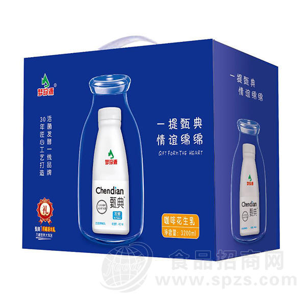 梦珍源甄典咖啡花生乳3.2L