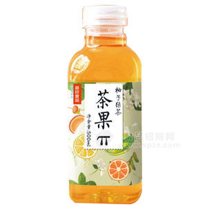 茶果π柚子綠茶500ml