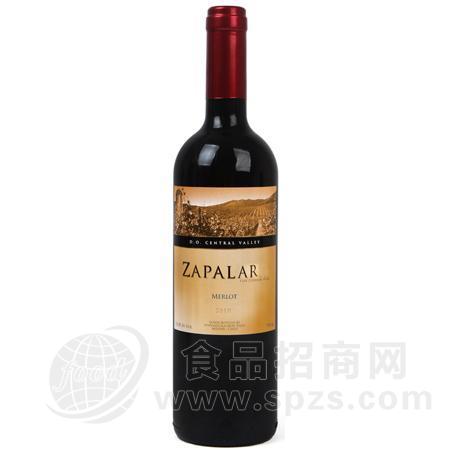 智利萨巴亚梅乐红葡萄酒