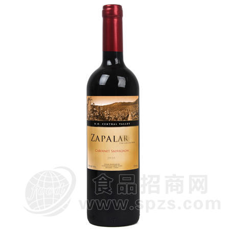 智利萨巴亚卡本妮苏维翁红葡萄酒