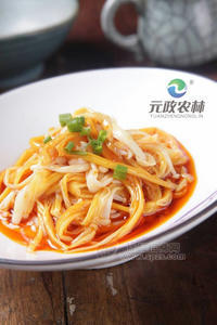 开袋即食红油金针菇