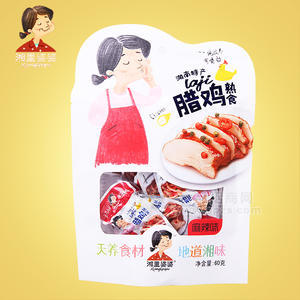 湘里婆婆休閑食品 臘雞麻辣味即食60g