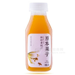 原本果子 鮮榨黃桃汁 300ml