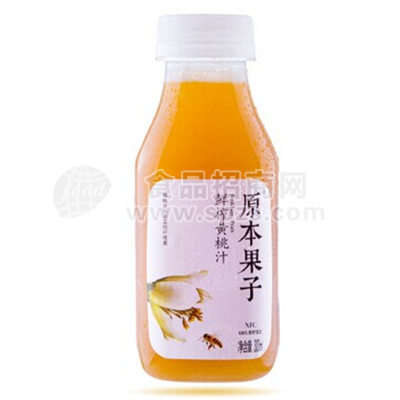 原本果子 鲜榨黄桃汁 300ml