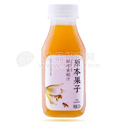 原本果子 鮮榨黃桃汁 300ml