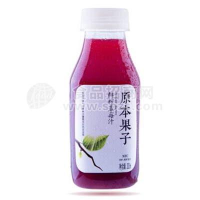 原本果子 鮮榨藍(lán)莓汁 300ml