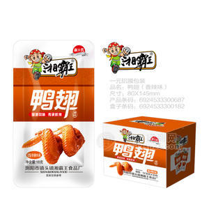 湘霸王一元香辣味鸭翅18g