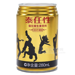 泰任性強化維生素飲料280ml