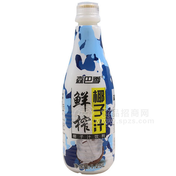 ·森巴季鲜榨椰子汁果汁饮料1.25L 