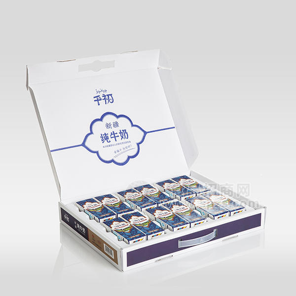 千初純牛奶商務裝開箱