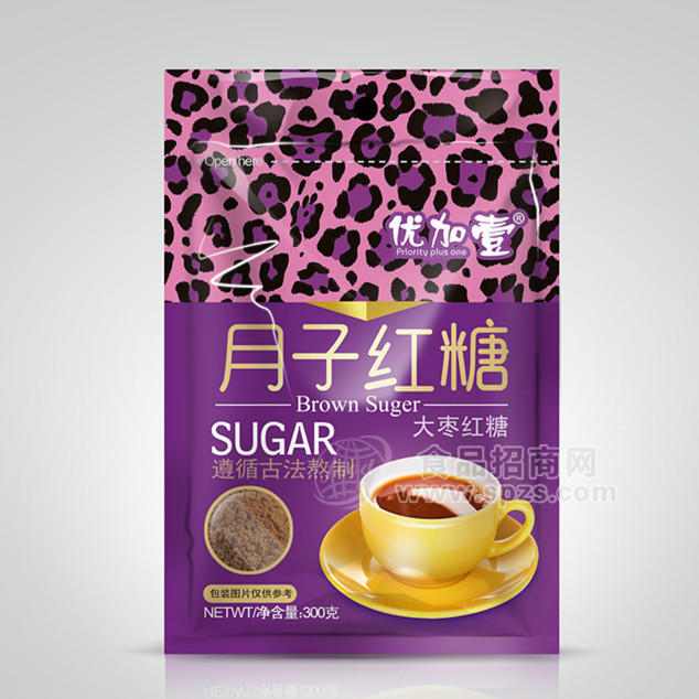 ·优加壹 月子红糖 大枣红糖 300g 