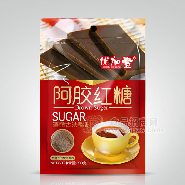 ·优加壹 阿胶红糖 300g 