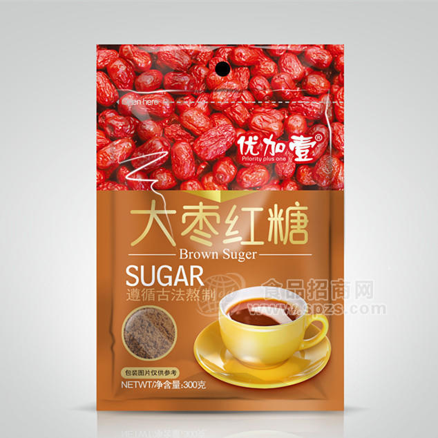 ·优加壹 大枣红糖 300g 