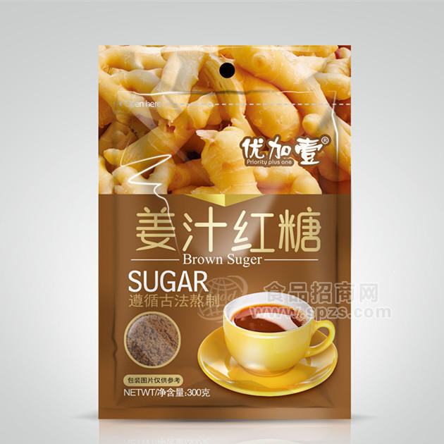 ·优加壹 姜汁红糖 300g 