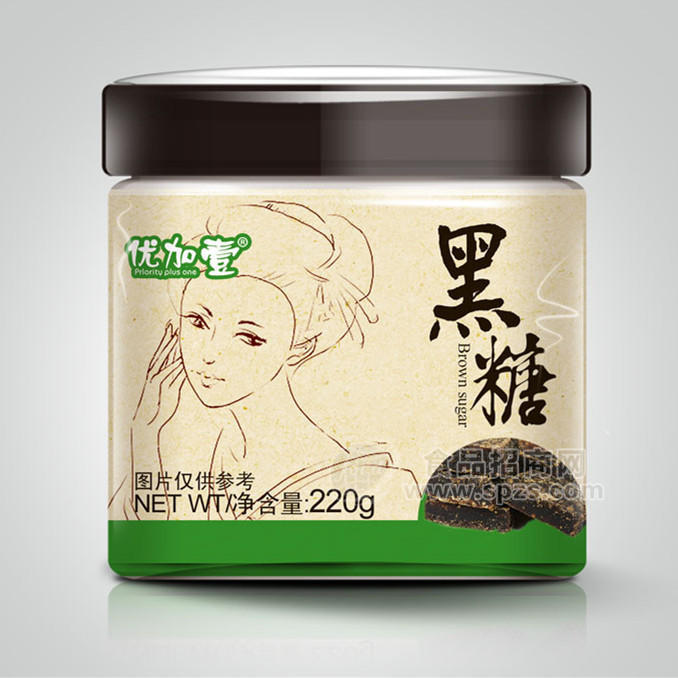 ·优加壹 黑糖 220g 