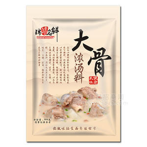 錦味名鮮大骨濃湯料調(diào)料900g