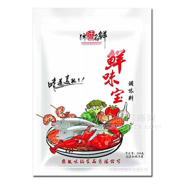 錦味名鮮鮮味寶調(diào)味料200g