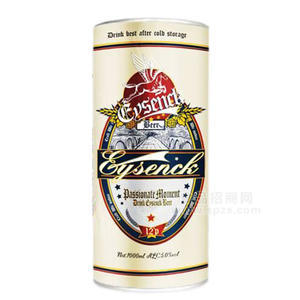 艾森克精釀小麥白啤酒1000ml