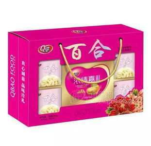 安大禮盒裝Q堡百合糕點